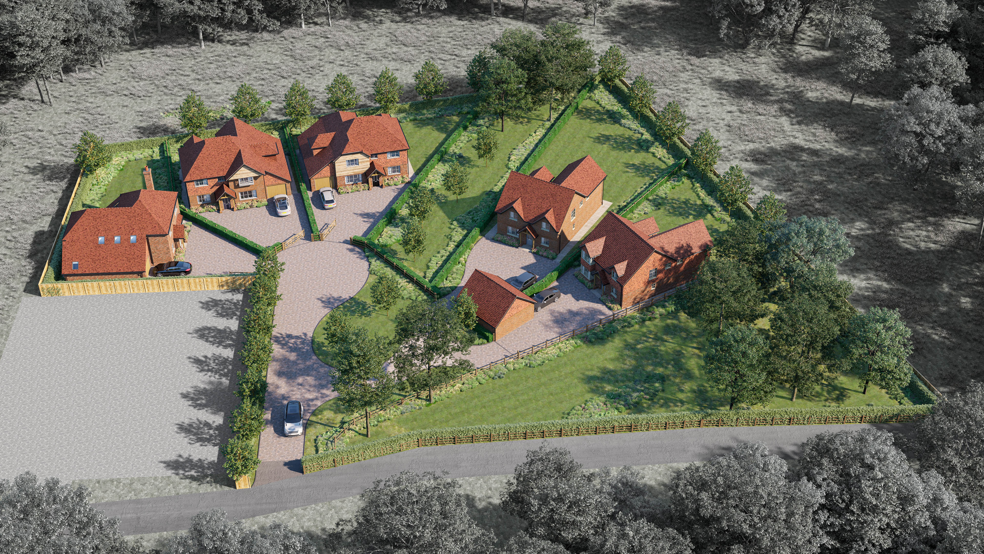 Appledore - Street Scene House CGI 3D Visualisation