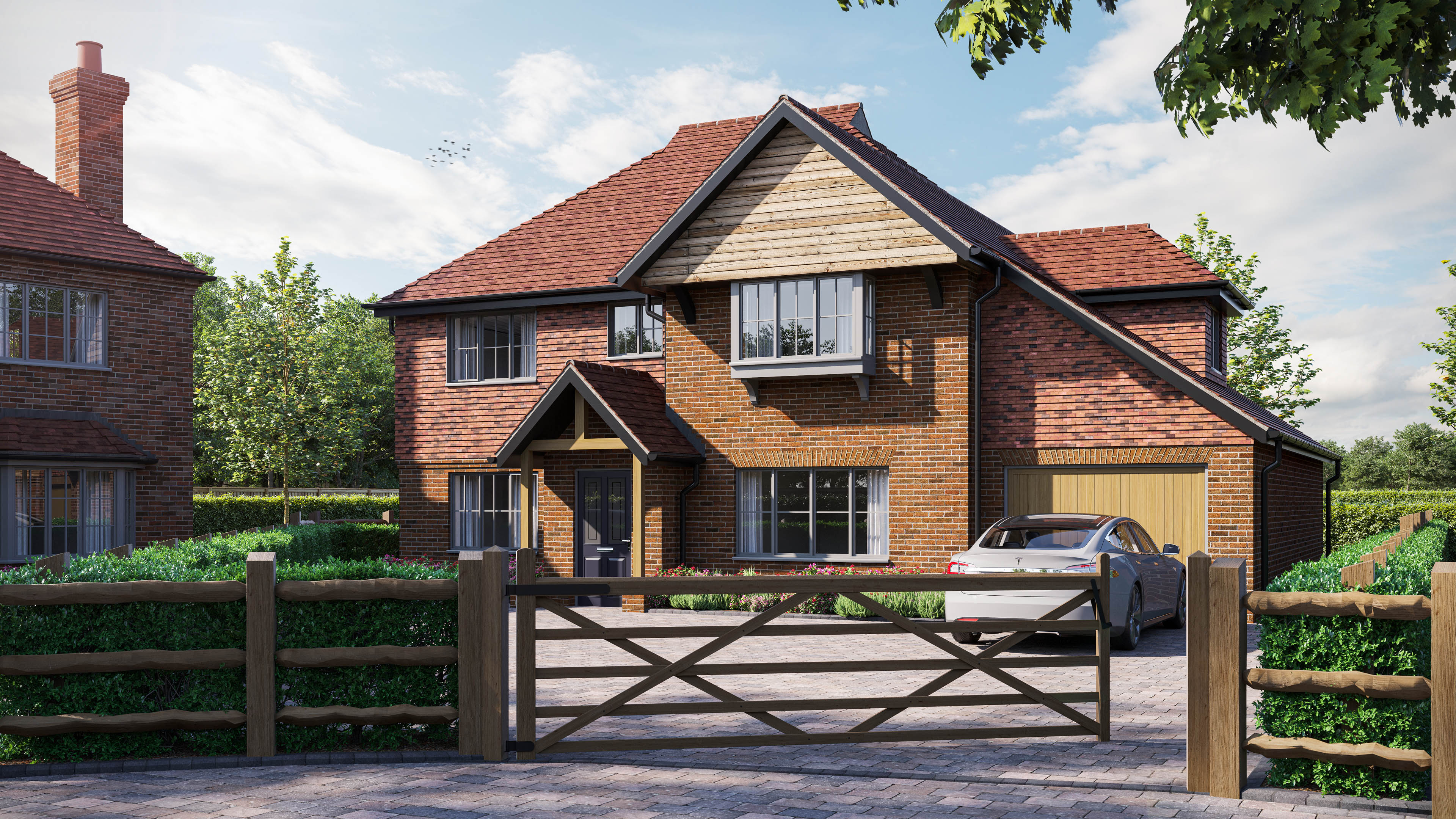 Appledore - 3D Site Plan CGI 3D Visualisation