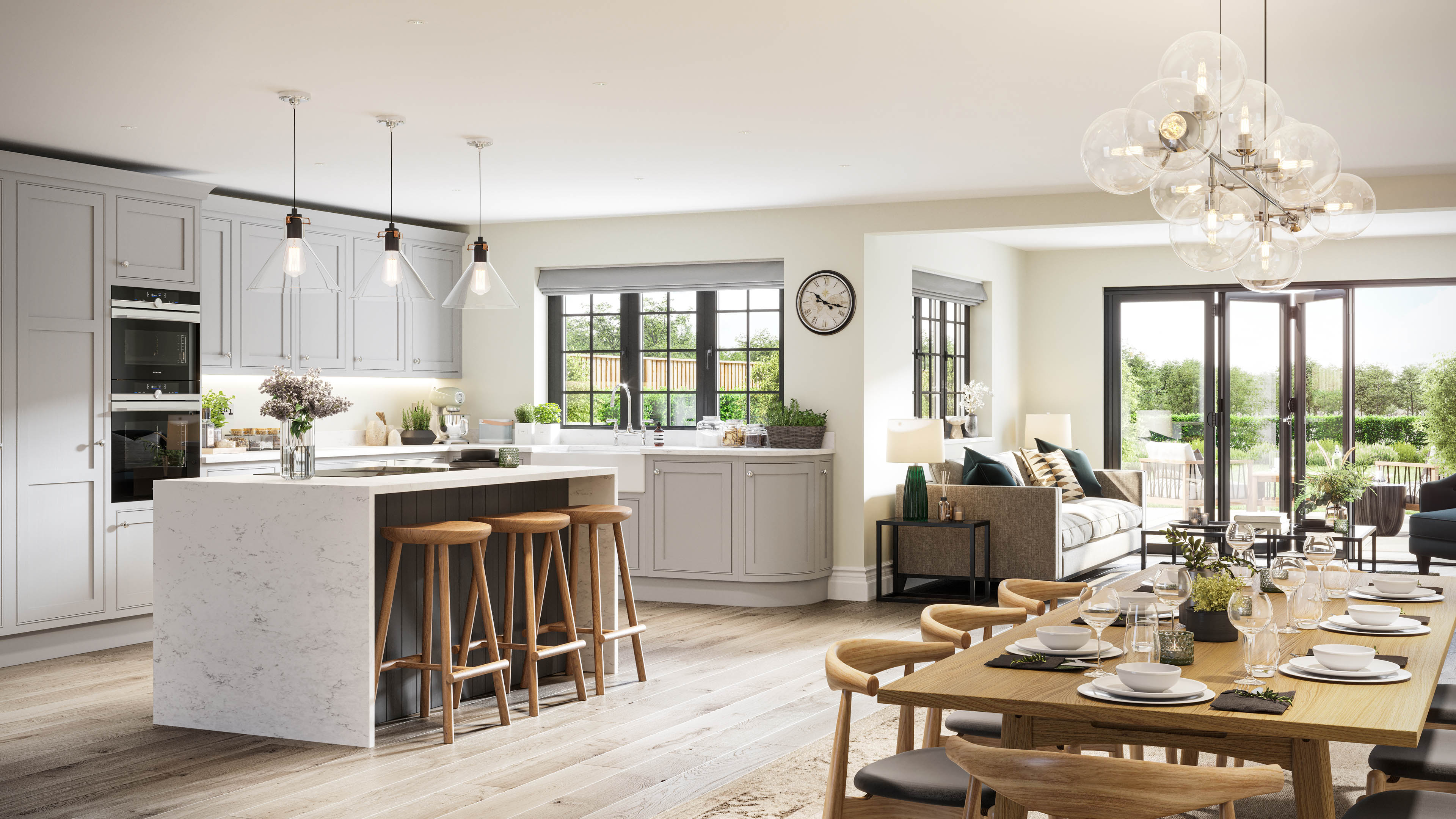 Appledore - Kitchen CGI 3D Visualisation