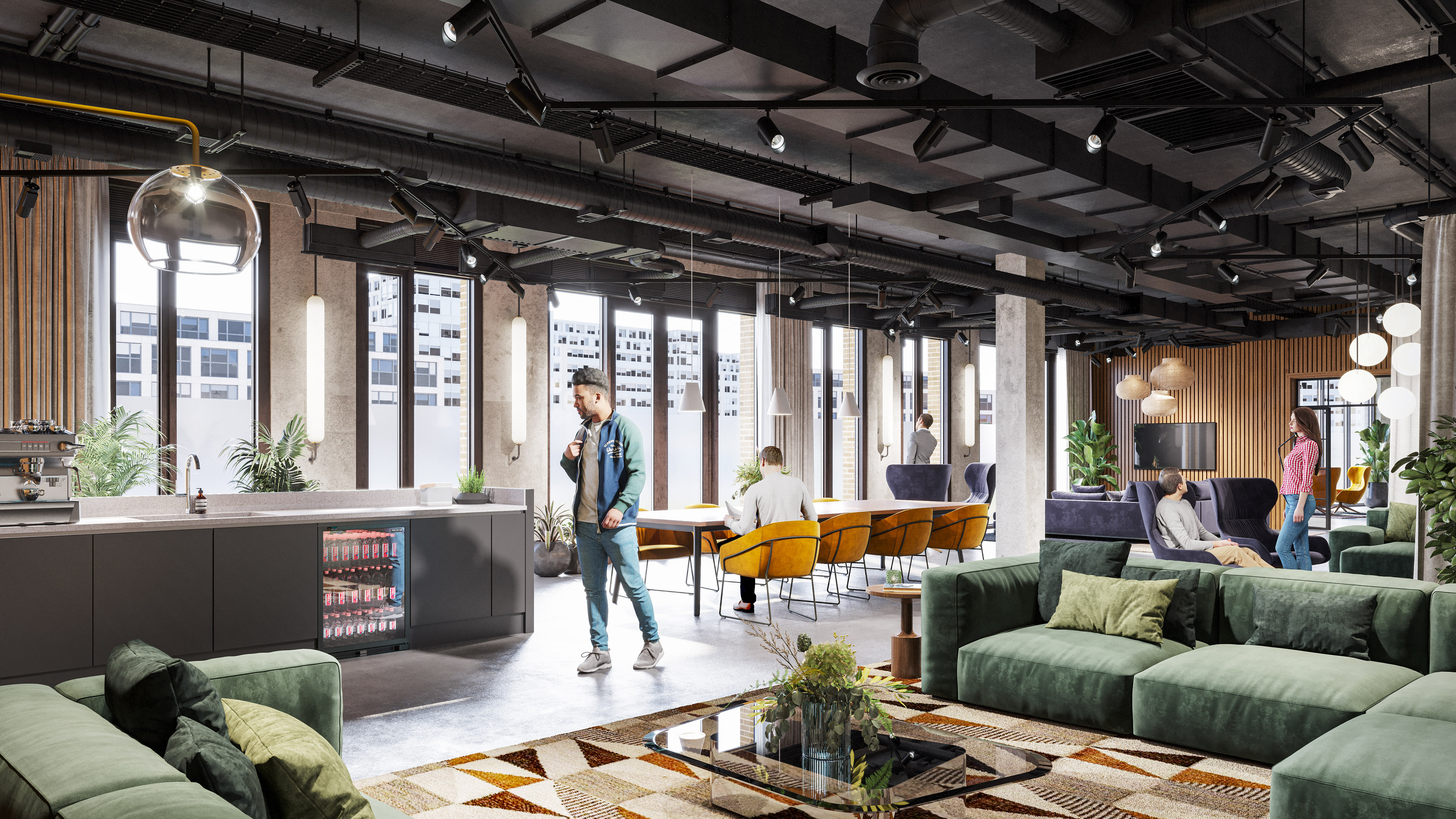 Bristol Street - Lobby 3D CGI Visualisation Case Study