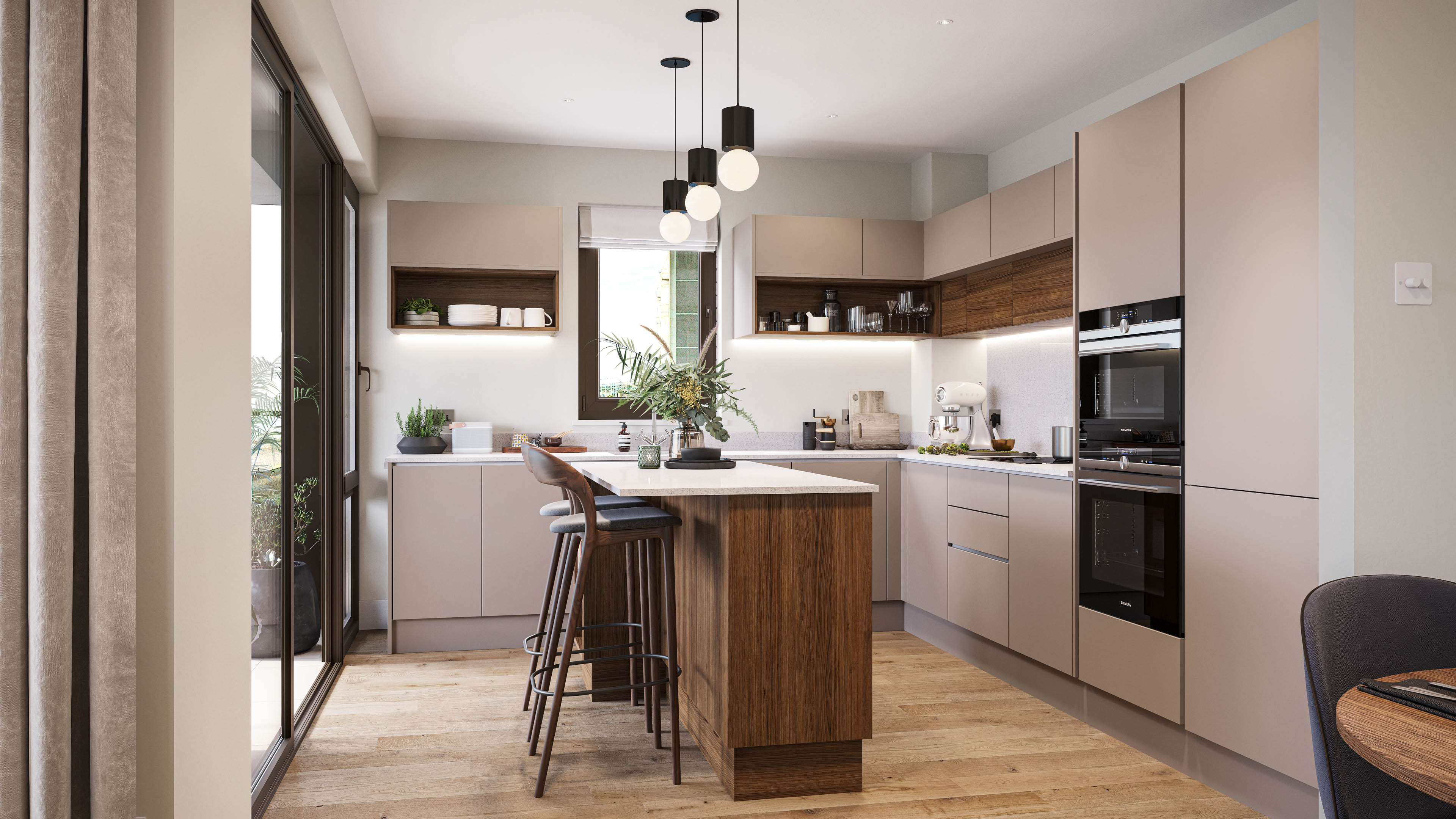 Calista Worthing - Kitchen CGI 3D Visualisation