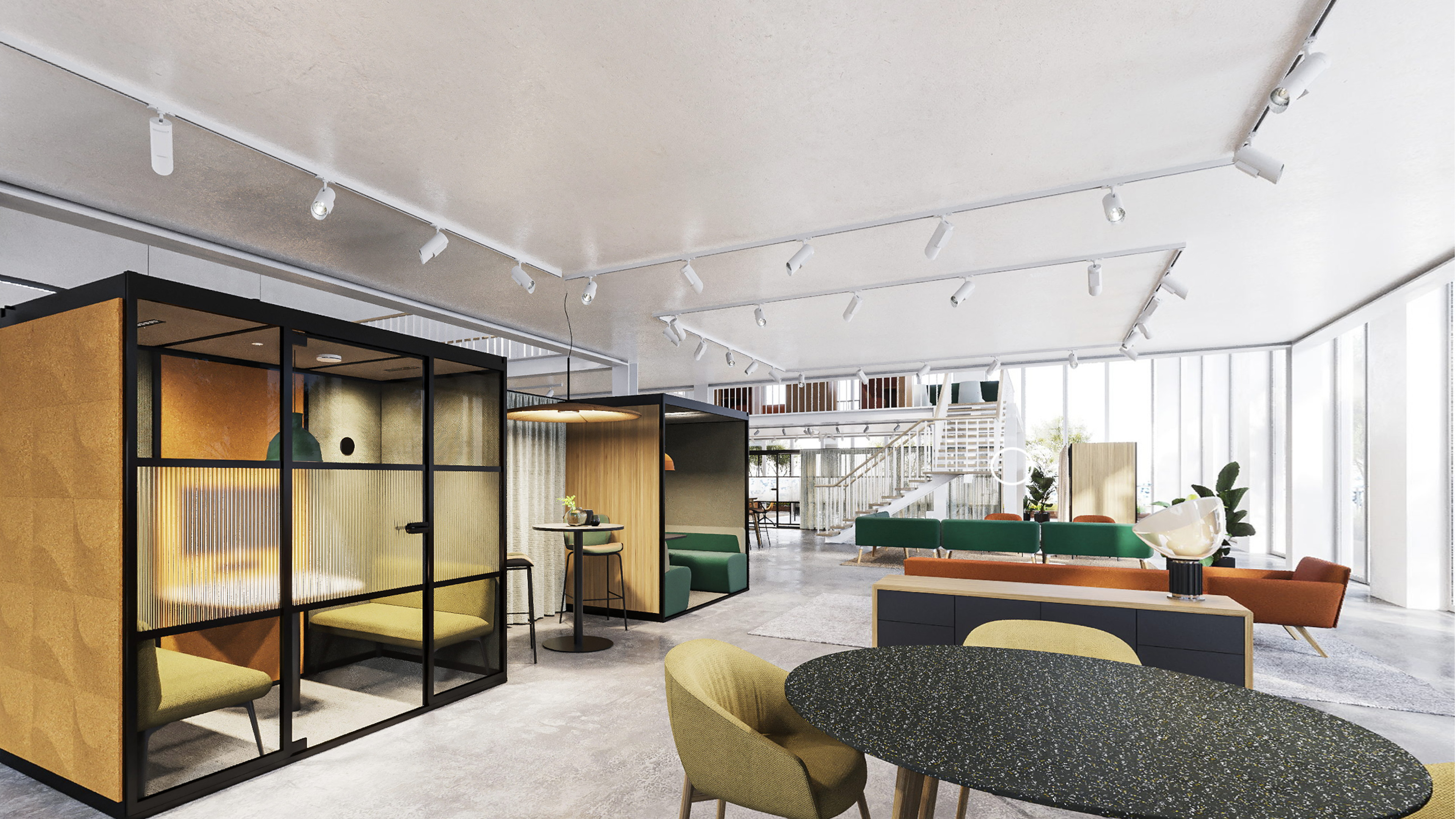 Destination Spaces - Furniture Showroom Virtual Tour  CGI 3D Visualisation