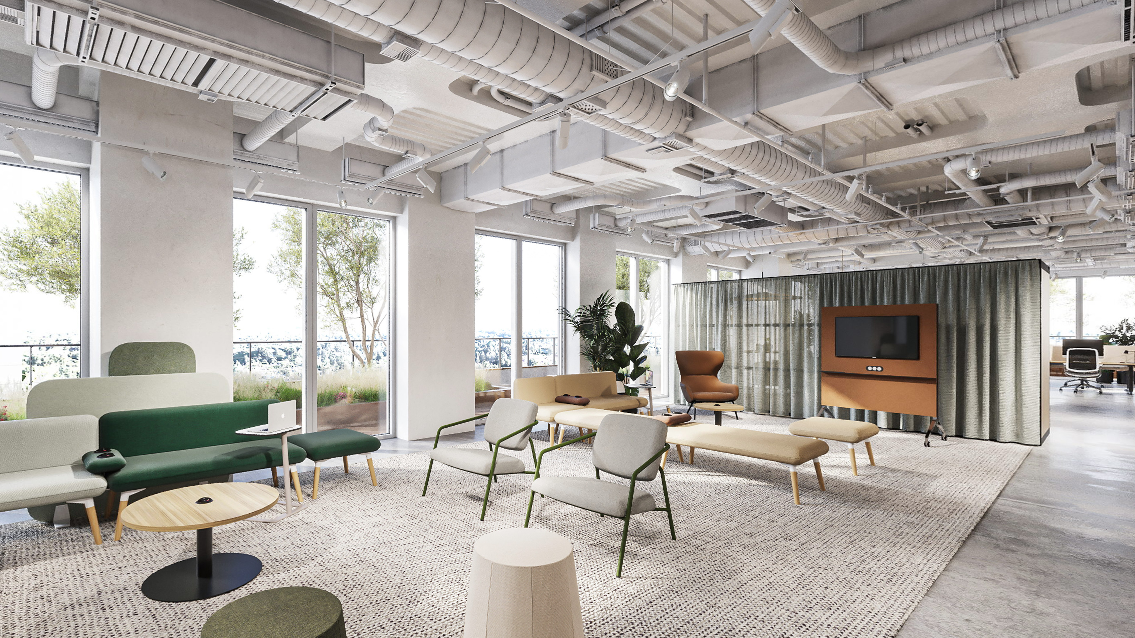 Destination Spaces - Furniture Showroom Virtual Tour  CGI 3D Visualisation