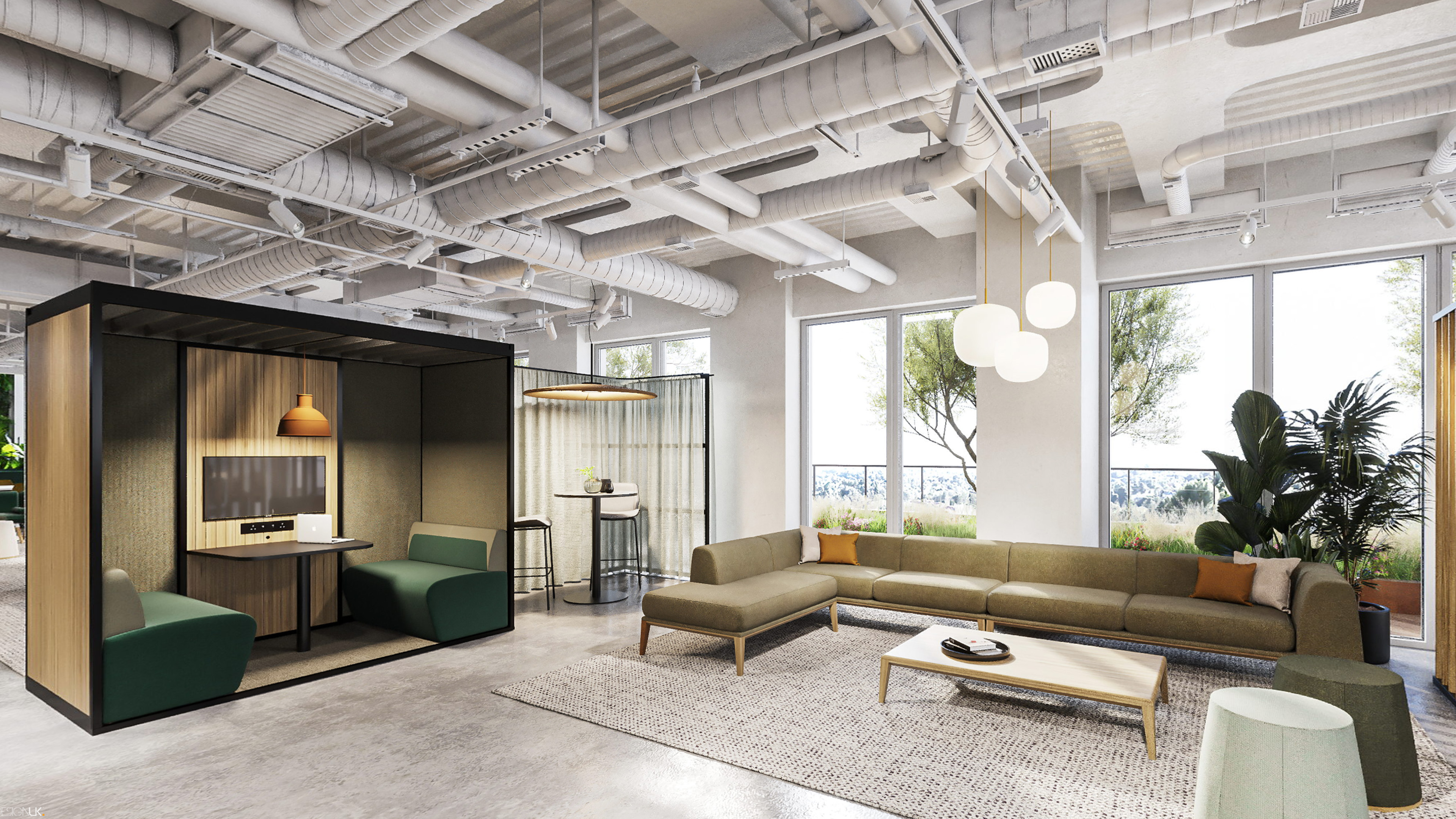 Destination Spaces - Furniture Showroom Virtual Tour  CGI 3D Visualisation