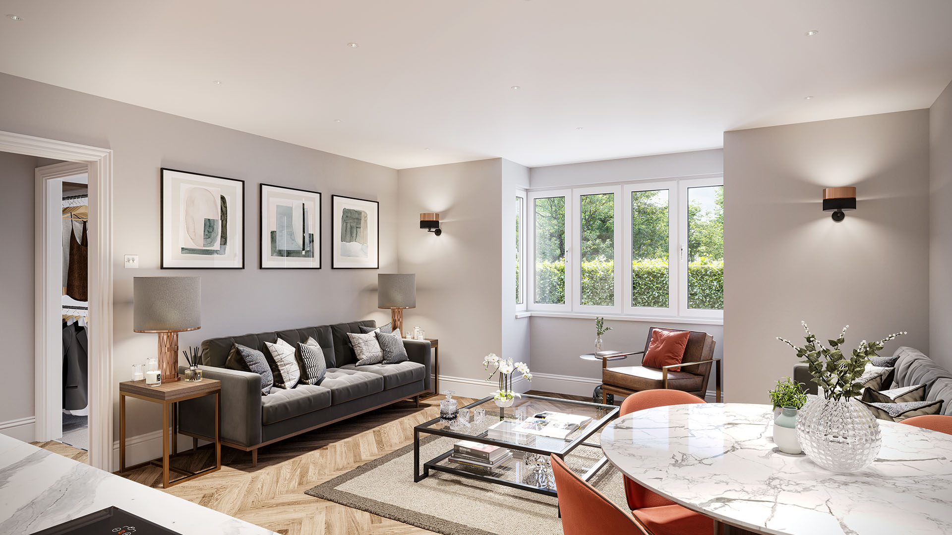 Garratts Lane - Interior CGI 3D Visualisation