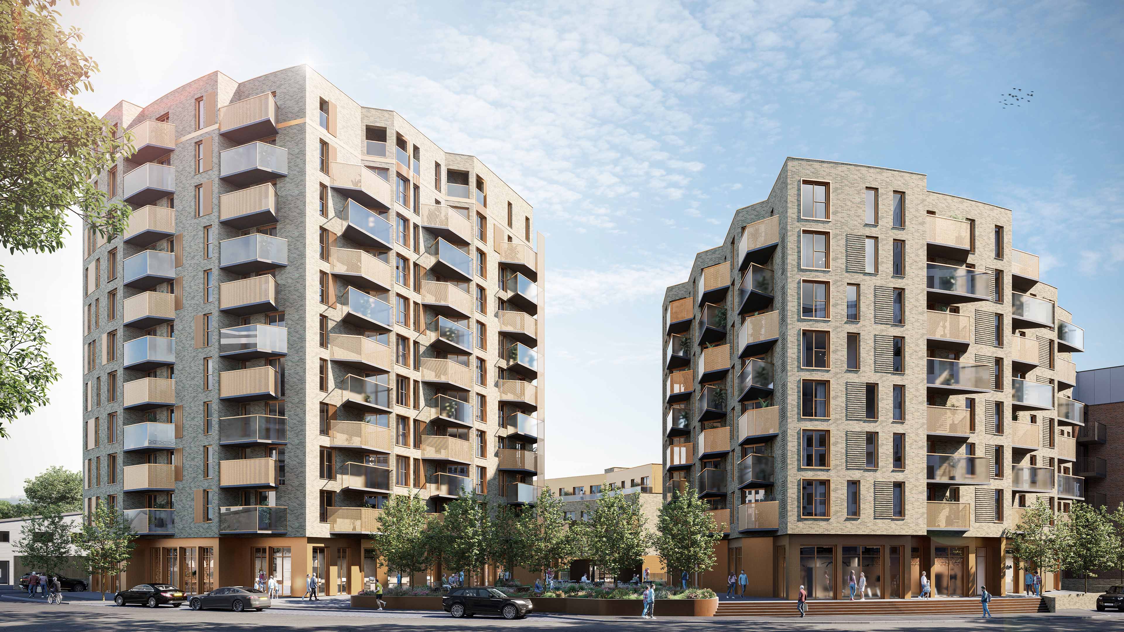 Apartments - External - CGI - Architecture
