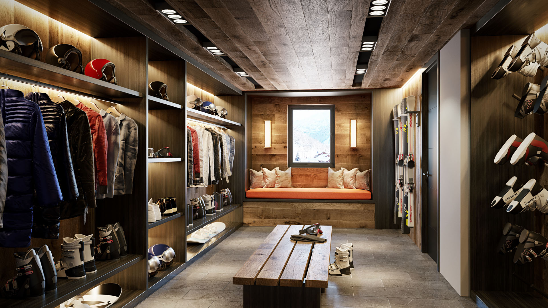 Le Flocon Chalet - Snow CGI 3D Visualisation