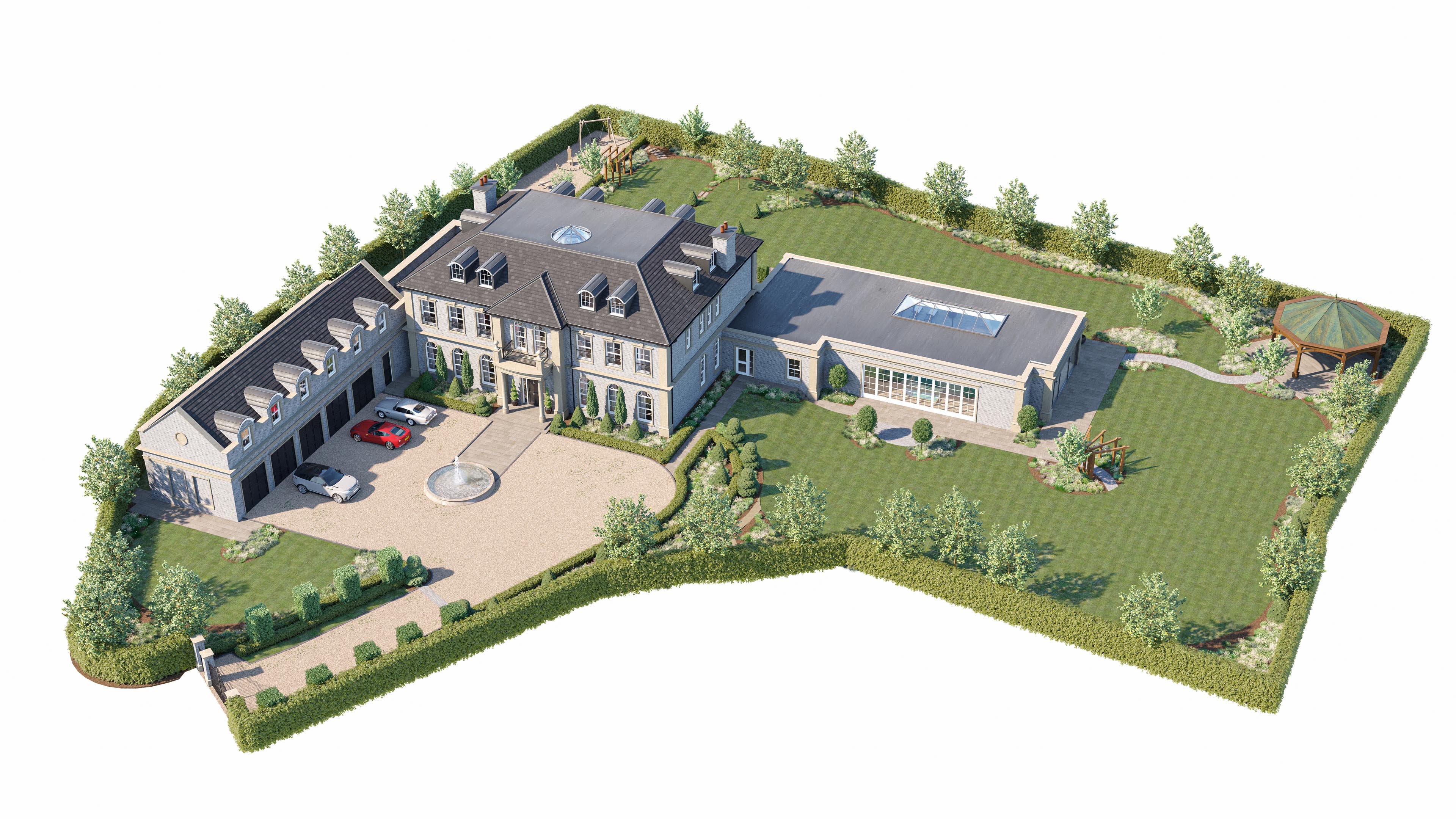 Bespoke - architecture - option two -  cgi - exterior