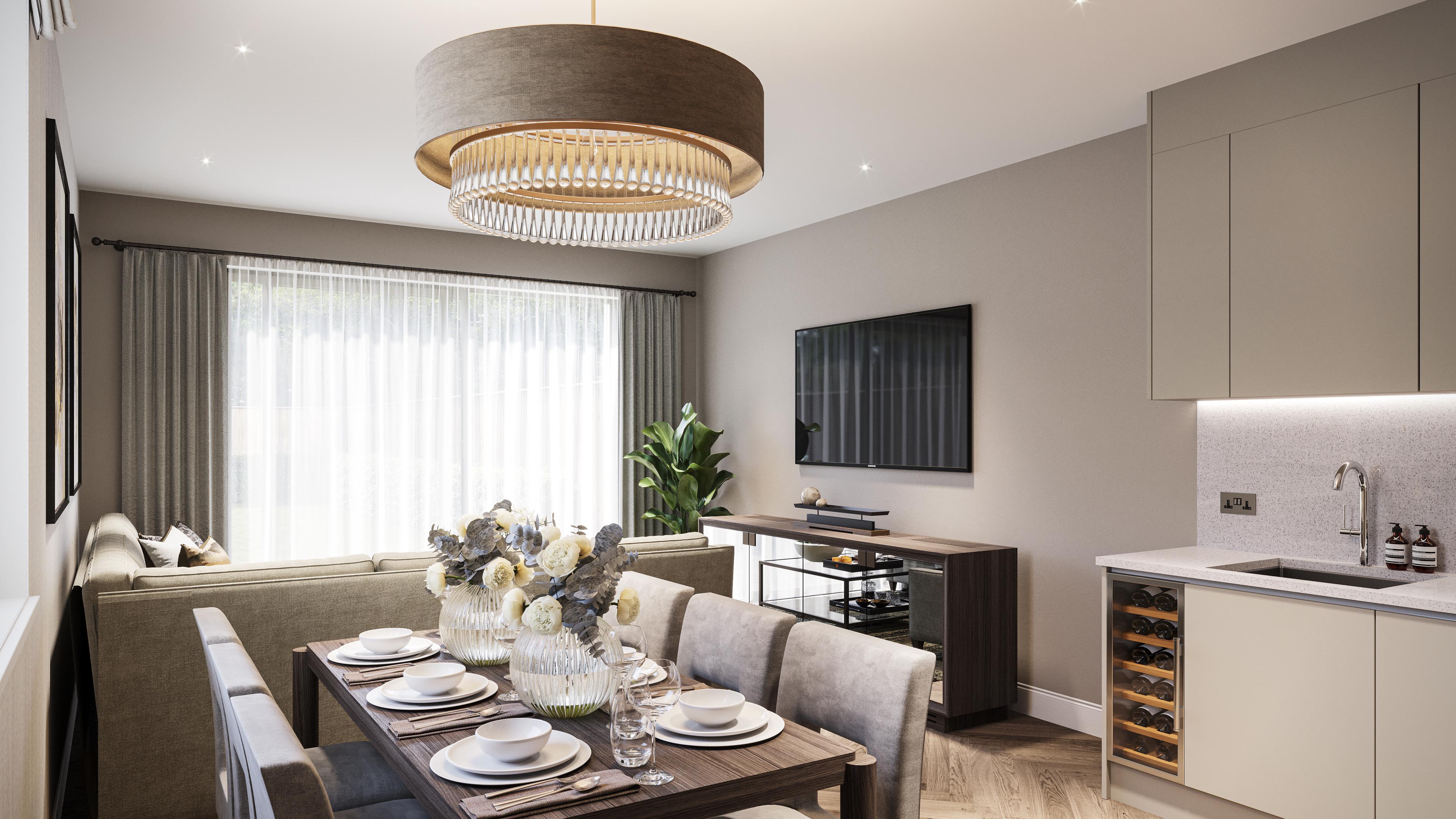 Roke Road - House Interior CGI 3D Visualisation
