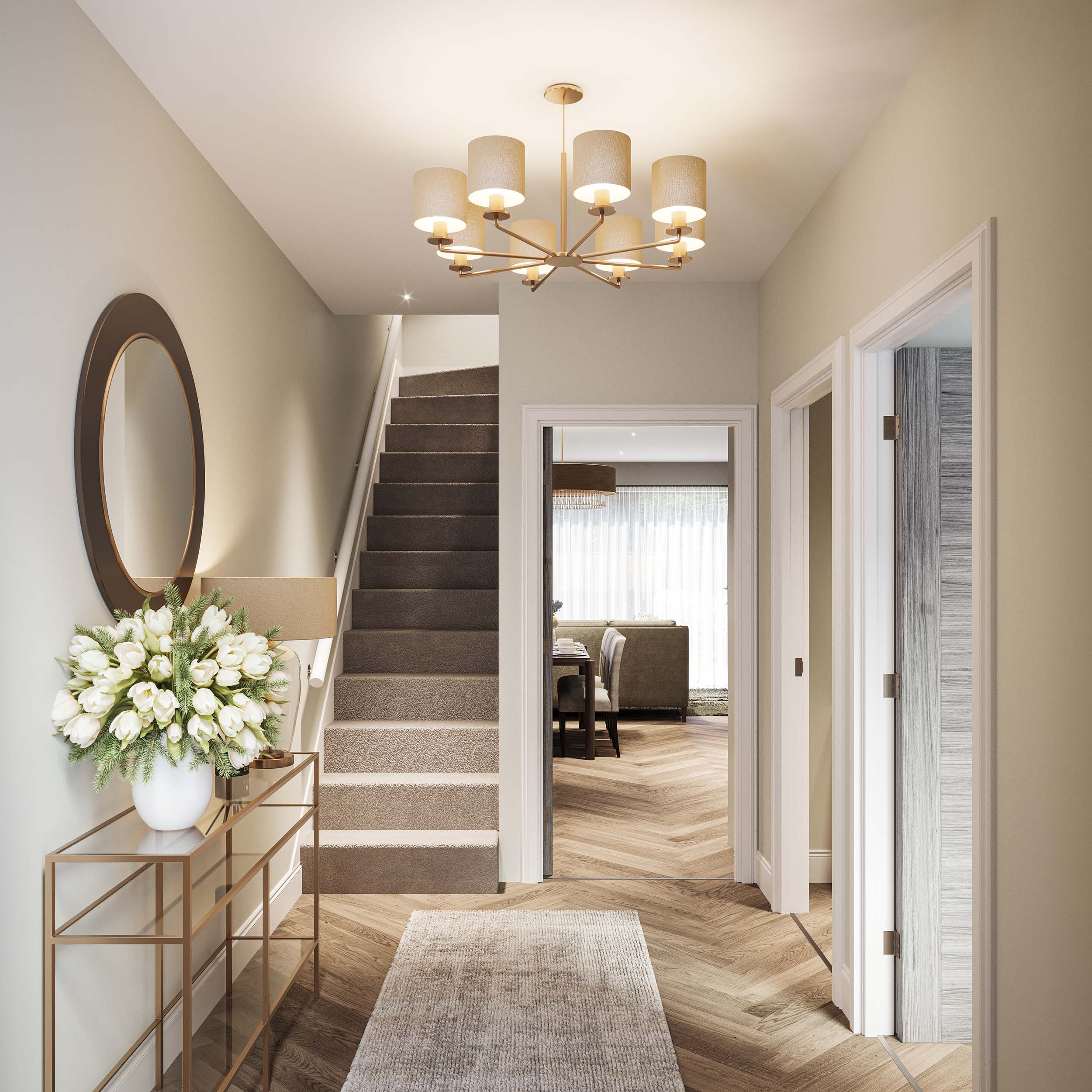 Roke Road - House Interior CGI 3D Visualisation
