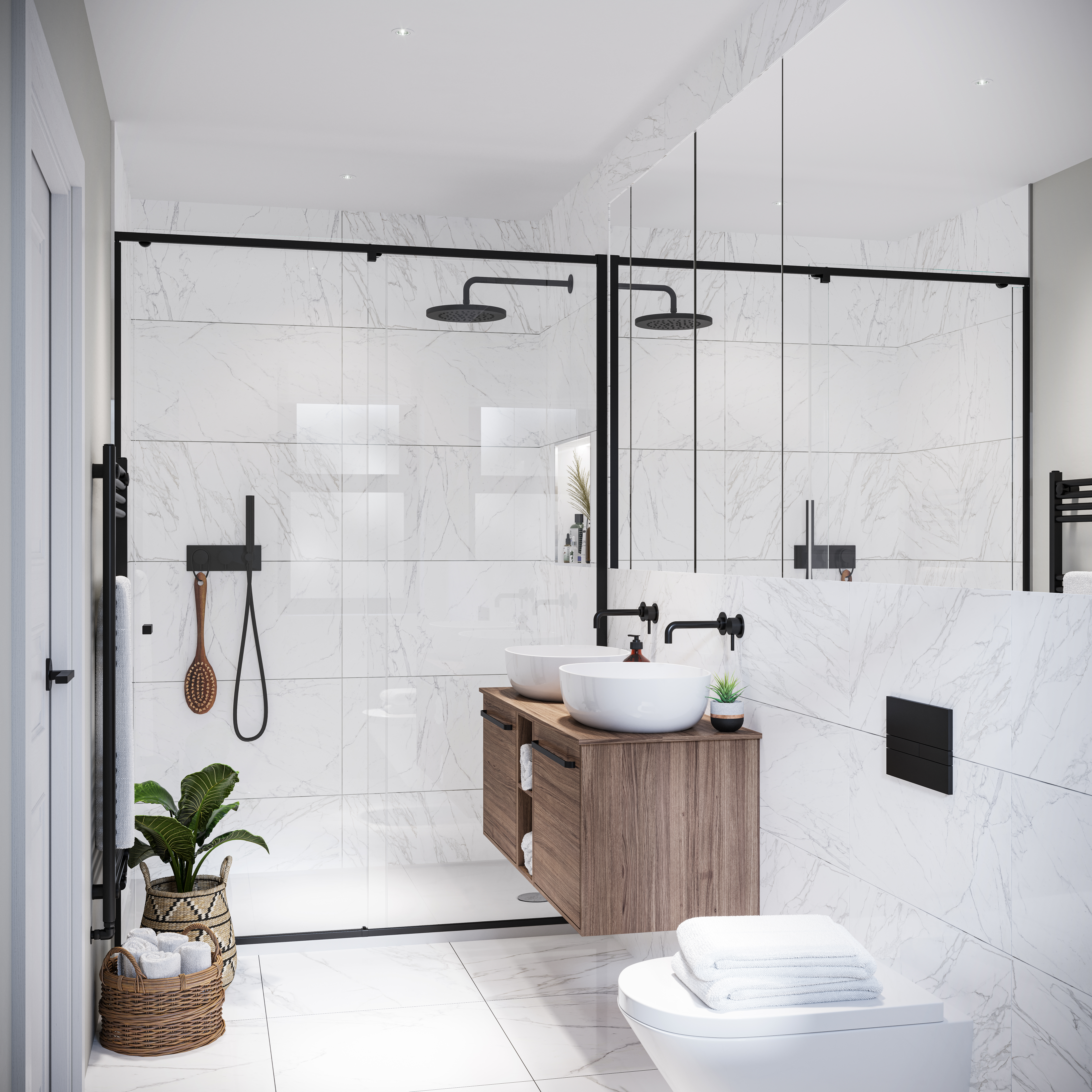 Sternhold  - Residential Marketing 3D CGI Visualisation - CGI Services - Ensuite