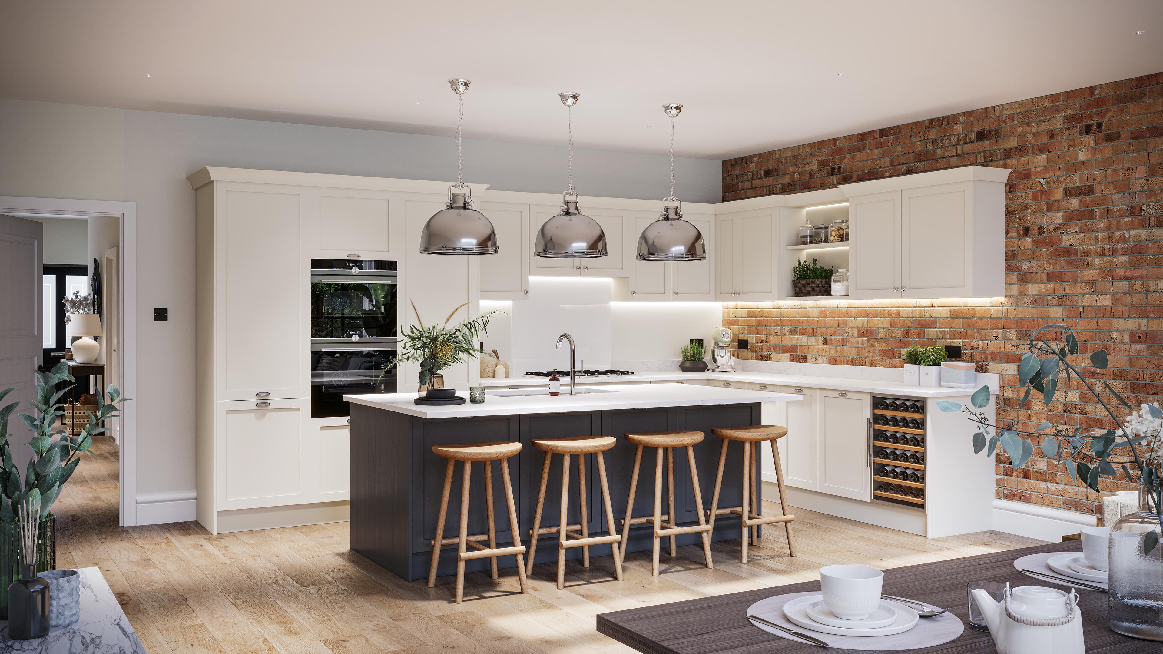 Sternhold  - Residential Marketing 3D CGI Visualisation - CGI Services - Kitchen