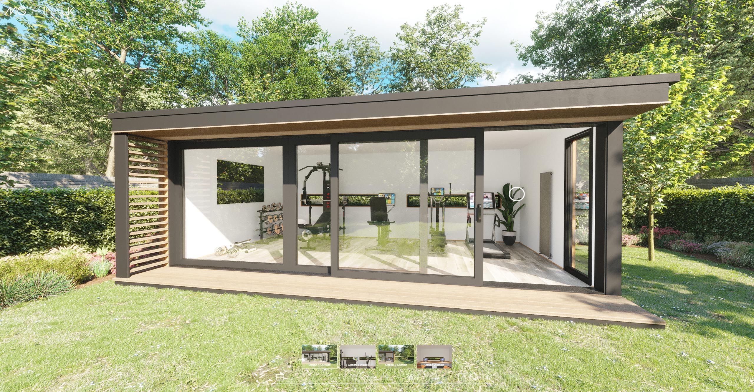 Garden Office Pods - CGI Services