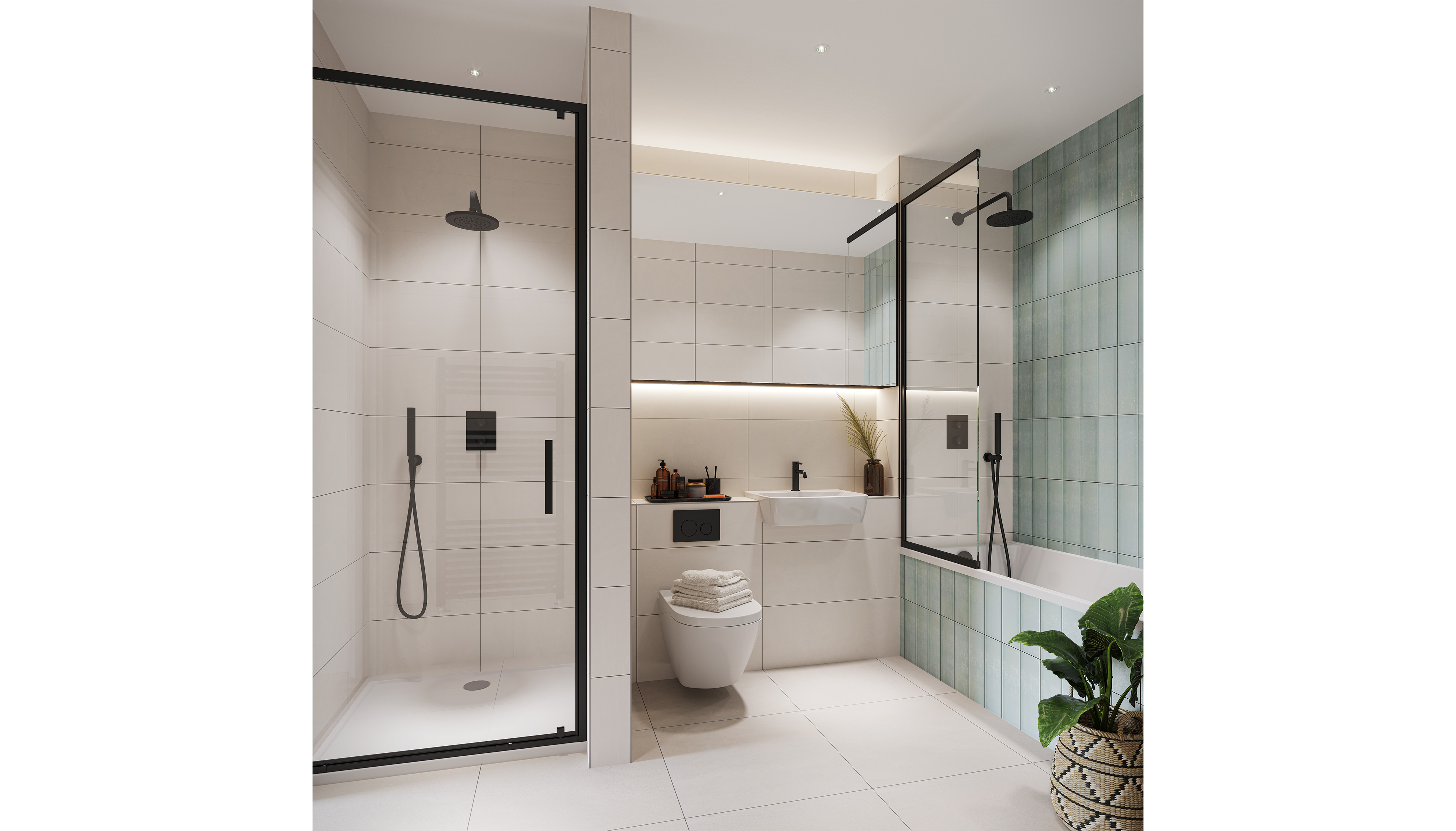 Bathroom Interior CGI Visualisation - CGI Services