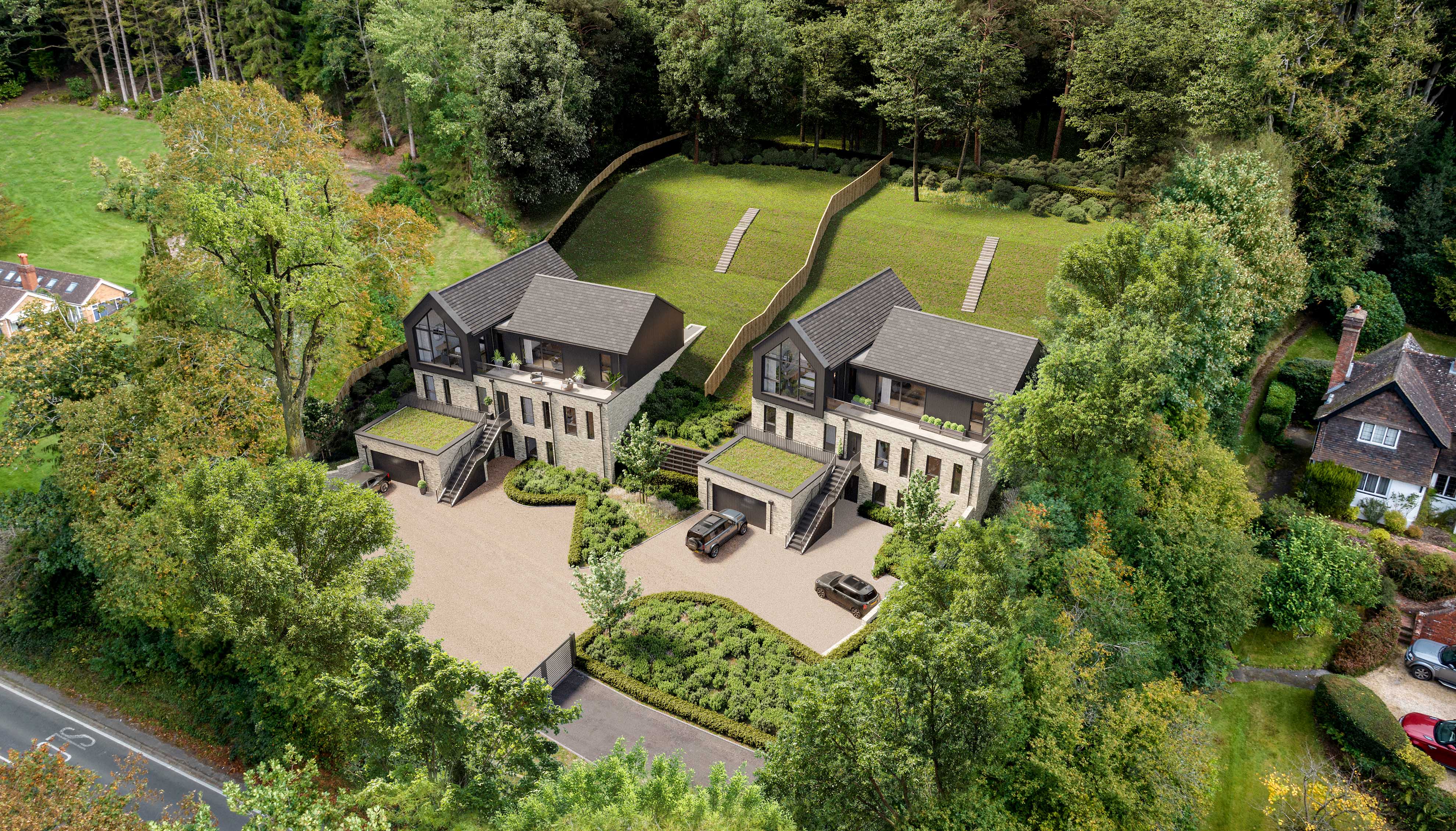 Site Plan 3D Photomontage Visualisation - CGI Services