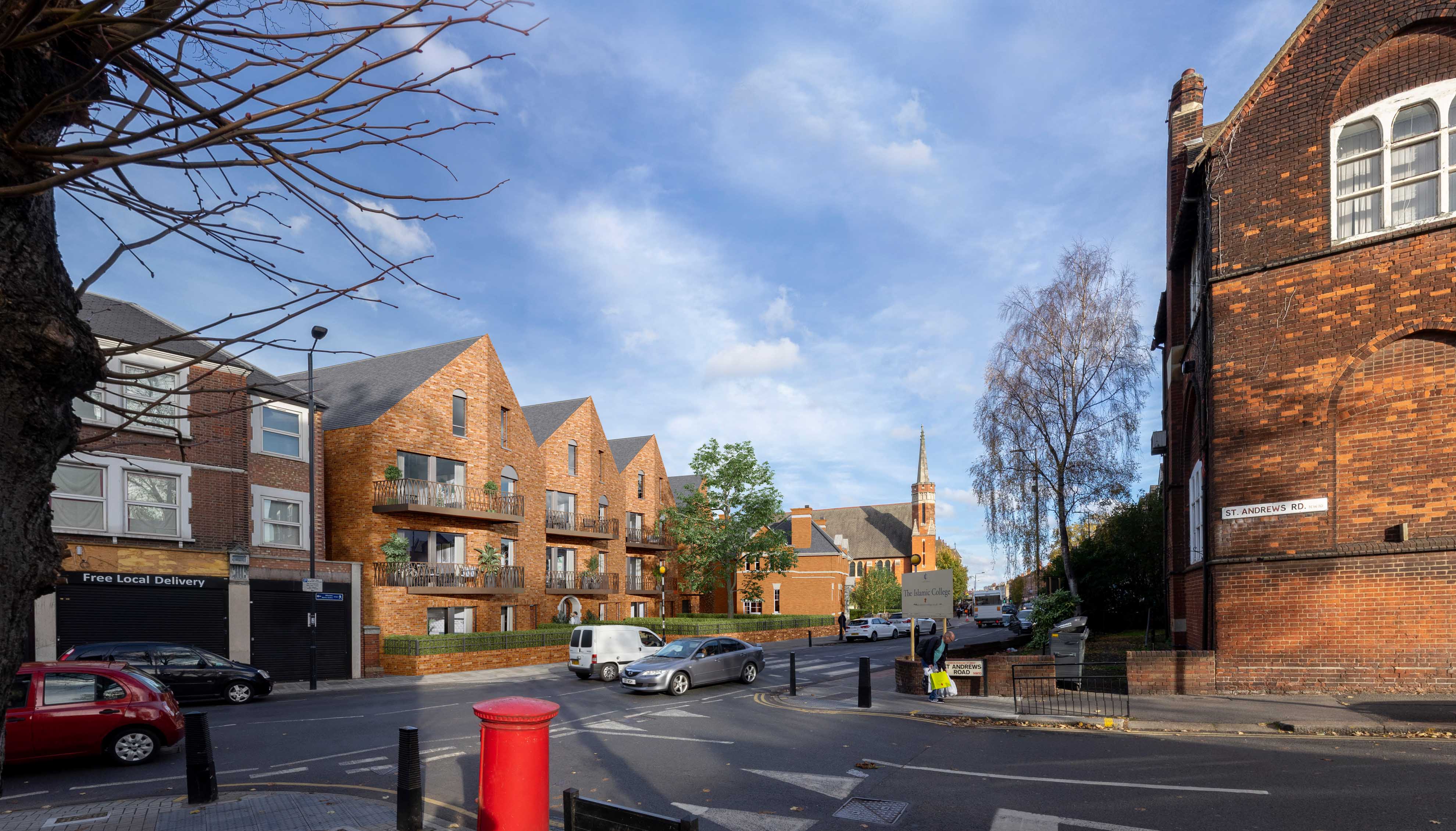Street 3D Photomontage Visualisation - CGI Services
